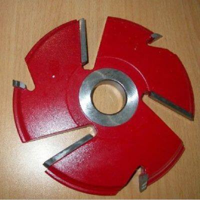 TIDEWAY Oem Double Face T.c.t Panel Raising Carbide Shaper Cutters With Red Painted Color photo-2