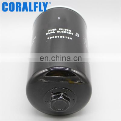 CORALFLY  OEM/ODM Diesel Engine Fuel Filter 8983129180 8982394641 MMH80990 YA00033486 8-98312918-0