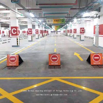 UPARK High Quality Customized Shallow Buried Car Park Diversion Barricade Anti-collision Embedded Parking Lot Space Lock photo-4