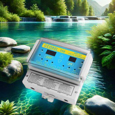 China Manufacturer Swimming Pool Water Chemical Equipment Electric ORP/PH Water Quality Monitor