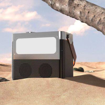 Wireless Outdoor Multifunction Digital Display Speakers Flashlight Power Bank Speaker photo-4