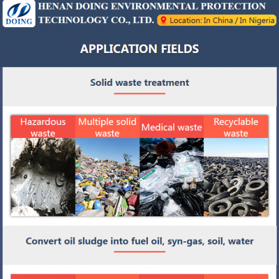 DOING Pyrolysis Machine for Oil Sludge Recycling Waste to Energy Pyrolysis Equipment photo-4