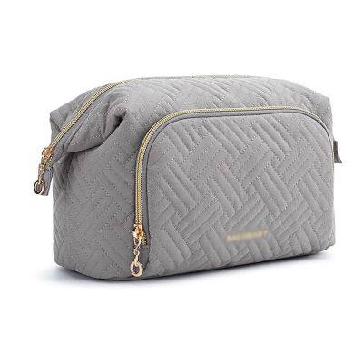 women make up accessories pouch smile face cosmetic bags