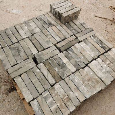 TAITONE Antique Grey Reclaimed Brick | Historic Restoration-Grade Building Material photo-4