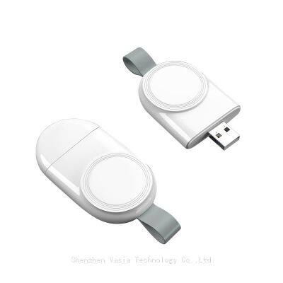 Оптовая портативная беспроводная зарядка из ABS для Apple Watch Series 9/SE 2