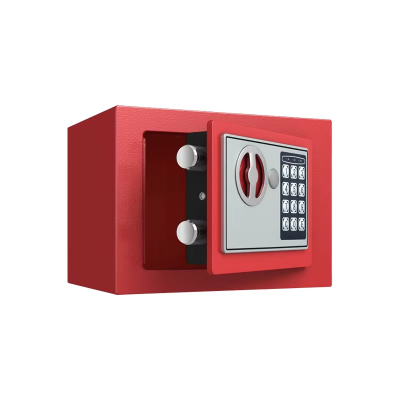 Hotel Small Cash Steel Mini Safe Metal Box 17E Safety Deposit Box Electronic Digital Lock Safes Box for Money Kids photo-5