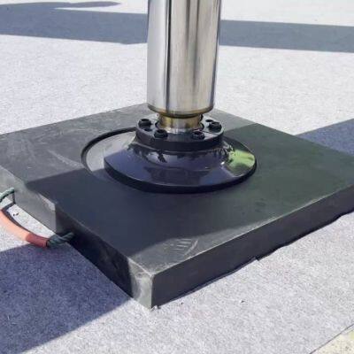 40mm,50mm thick uhmw polyethylene plastic outrigger pad