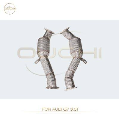 Exhaust Downpipe for Audi A4L A5 B8/A8 D5/Q7/Q8/RS3 8Y Stainless Steel Performance Upgrade Increase High-performance Auto Parts photo-3