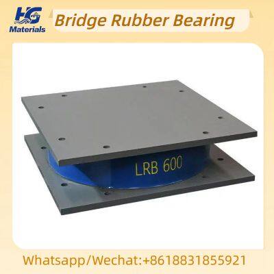 High-Quality Bridge Rubber Bearing for Highway Bridge Construction with Durable Elastomer Material