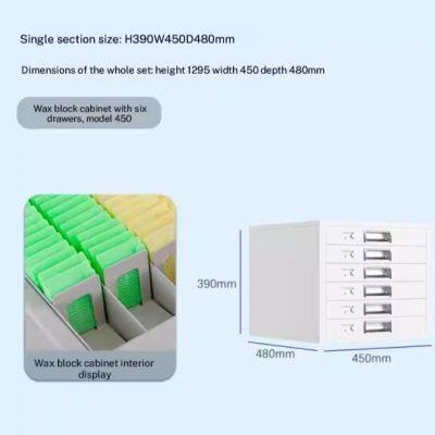 Lockable Paraffin Block Storage Cabinet | Deep Drawer Wax Block Organizer | For Pathology Lab And Biobank photo-2