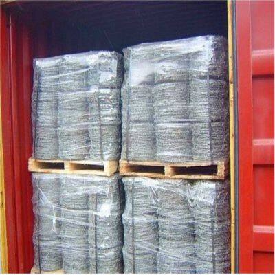 Galvanized Steel Farm Wire Stainless Steel Barbed Wire Rolled Fencing for Prisons photo-5