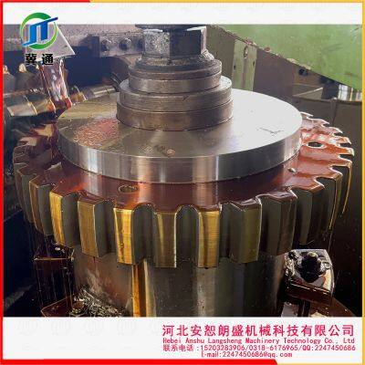 Custom Machining of High-torque Steel Internal and External Gear Couplings for Industrial Machinery