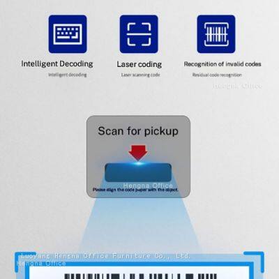 HN-Q3Electronic Luggage Locker for Quebec Transportation Hub, With Infrared Barcode Scanner& Voice Prompt, Easy Operation, Custom Interior Space Size photo-2