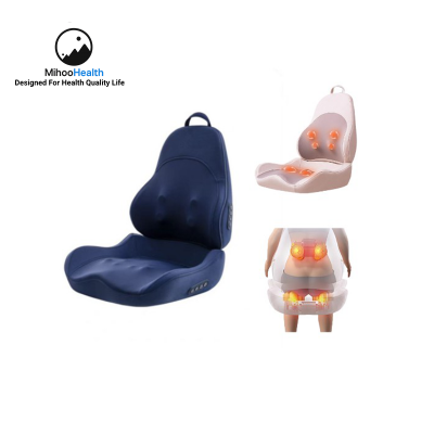 2 in 1 Detachable Back and Seat Massage Cushion With Heat MH-C068