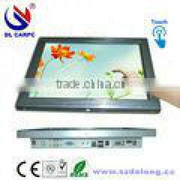 New 22inch touch panel all in one PC,H55 express chipset ,N5-Wire ResistiveIntel Core i3,VIDIA GT218 graphics , aluminium frame