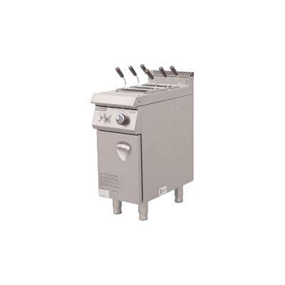 Commercial Gas Electric Pasta Cooker With Cabinet 350x700mm Stainless Steel Tank