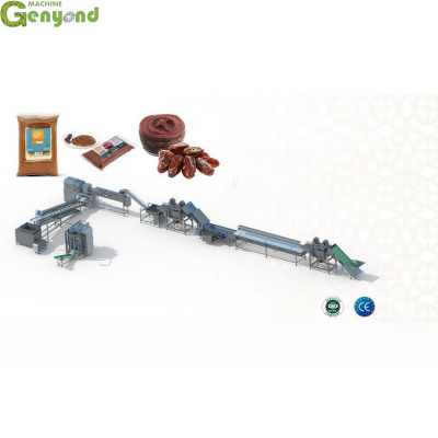 Автоматическая машина для измельчения жузубного соуса. Линия производства даты в пюре