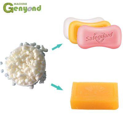 Commercial Automatic Palm Plant Oil Stamping Bar Square Cutting Soap Making Machine