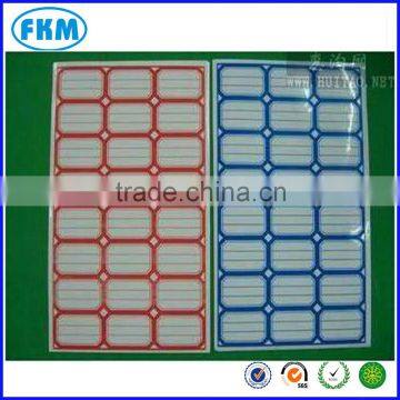 blank adhesive labels for office