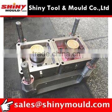 2 cavities 1L food bucket mould