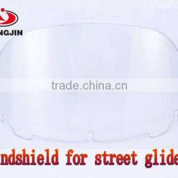 Clear 7" Wave Windscreen Windshield for Harley Touring FL FLHT FLHX 2015 2014-up