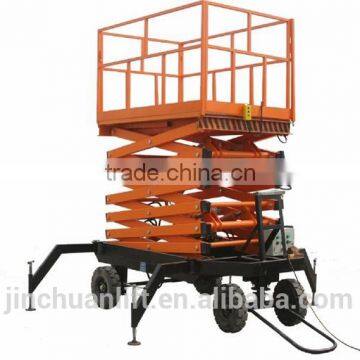 1.35~18m, 0.3 Ton Inground Car Scissors Lift /scissor Car Lift Flush /small Electric Scissor Lift photo-2