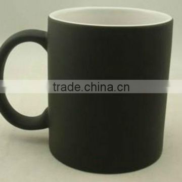 11 oz ceramic changing color mug glossy painting