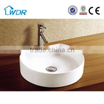 New models countertop type bathroom ceramic sink