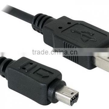 USB A Mini B 8 Pin Wire AK-USB-02