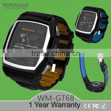 Men's Sports Heart Rate Smart Watch GT68 Clock reloj bluetooth For Android Phone With Sim Card smart watch android