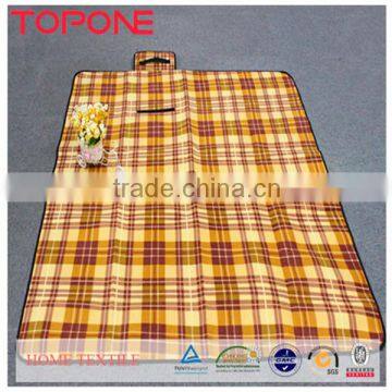 Outdoor waterproof cheap price picnic camping blanket