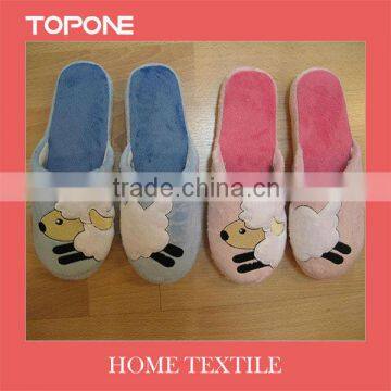 2013 Fashion New Design 100% Cotton Kids Slippers