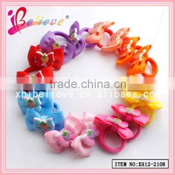 Girls hair accessories wholesale handmade elegant hair scrunchy