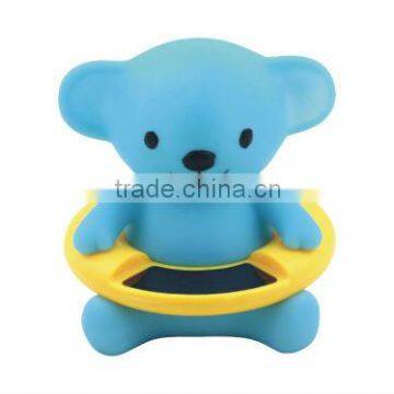 Baby water bath thermometer with cartoon bear shape