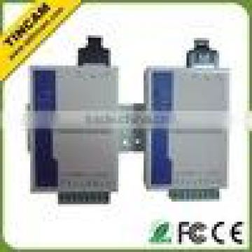 RS232/RS485/RS422 industrial fiber modem