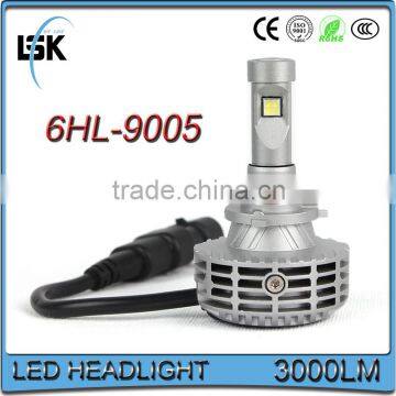 Manufacturer car headlight led 6th 9005 with 2800LM fanless headlight bulb