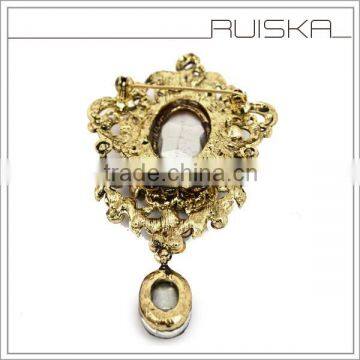 2015 Latest Fashion Cheap Wholesale Rhinestone Brooch Pin photo-6