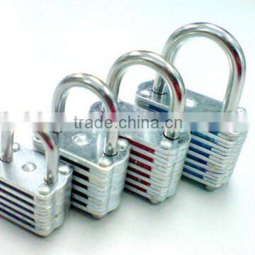 20.30.40mm Color Strip Laminated Padlock