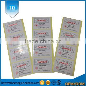 Custom Rectangle Writing Wrapping Paper Sticker Label For Packing Carton photo-4