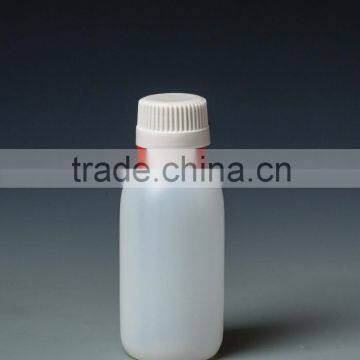 100ml white color hdpe chemical bottle