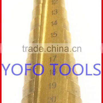 YF High speed steel Step twist drill