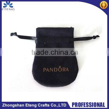 High quality fabric drawstring gift bag with custom made logo