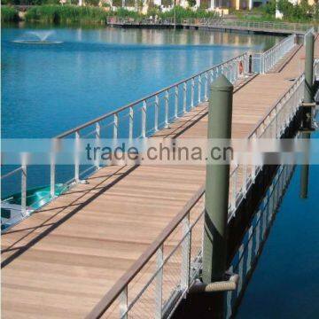 HDPE floating bridge for landscape