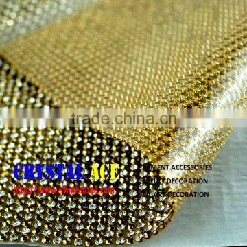 Heat transfer rhinestone sheet 120CM*45CM, iron on rhinestone mesh