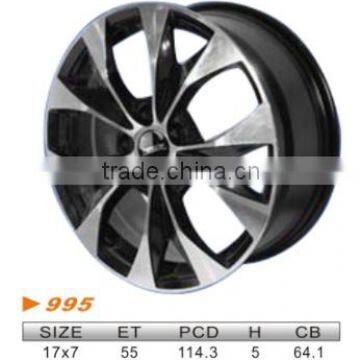 alloy wheel, 17"x7 995