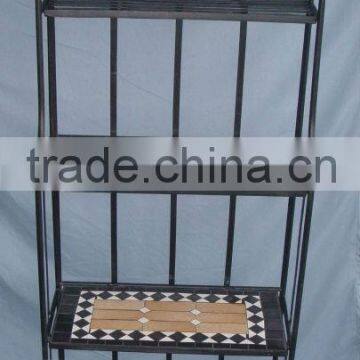 adjustable metal book shelf