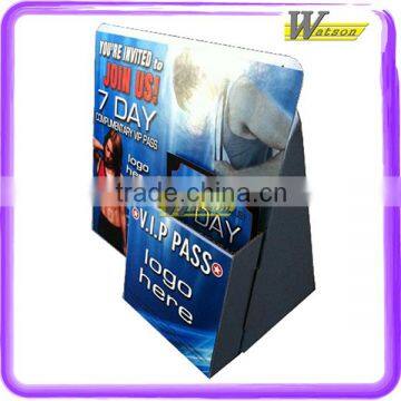 Eco-friendly Paper Corrugated Counter Display Stand For Edging photo-4