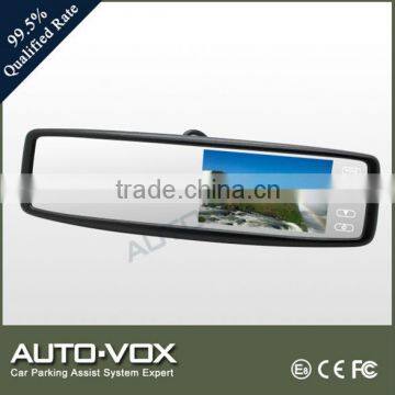 4.3" 16:9 car lcd mirror monitor OEM for 12v car