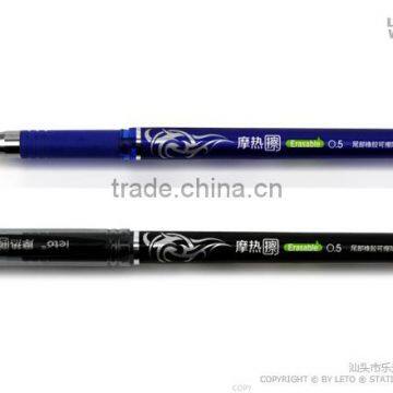 High quality eco friendly heat sensitive erasable water gel ball pen,office erasable ink ballpoint pen