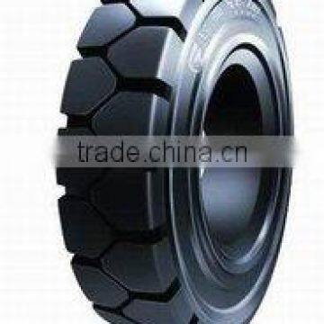 China good blance innovative tread industrial pneumatic solid forklift tyre for sale